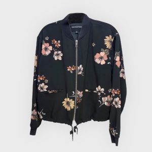 Who What Wear floral bomber jacket
